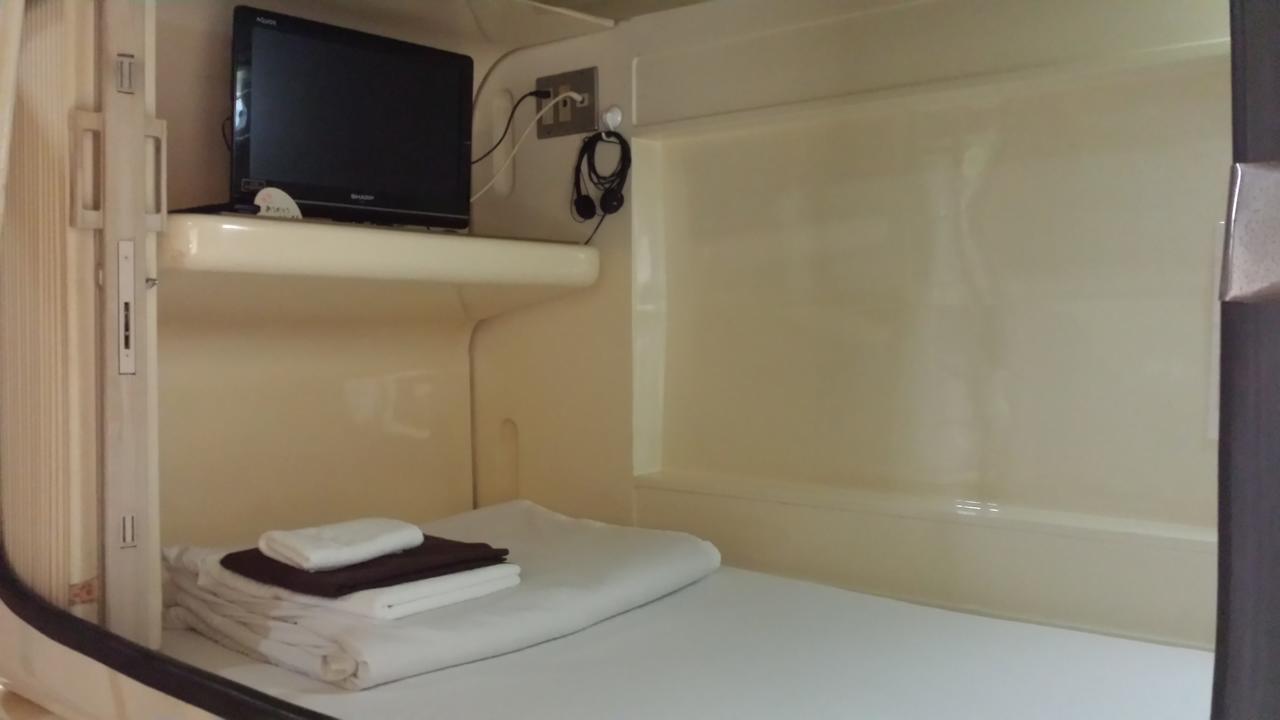 Capsule Hotel Honcho Sendai Exterior foto